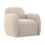 Blake Swivel Chair, Sherpa Natural