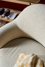 Toad Swivel Chair, Fleece Fawn
