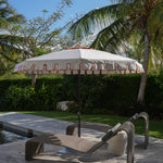 Ocean Master M1, Classic Centre Post, 9ft Octagon, Espresso/Scallop/Madrona, Classic Roman Valance