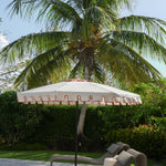 Ocean Master M1, Classic Centre Post, 9ft Octagon, Espresso/Scallop/Madrona, Classic Roman Valance