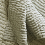 European Linen Cotton Stitch Quilt Collection - Willowleaf, 2 Sizes