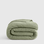 European Linen Cotton Stitch Quilt Collection - Willowleaf, 2 Sizes