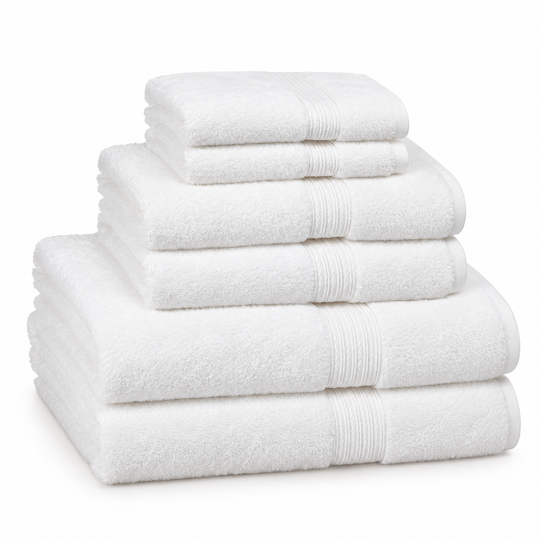 Kassadesign Towel Collection, White