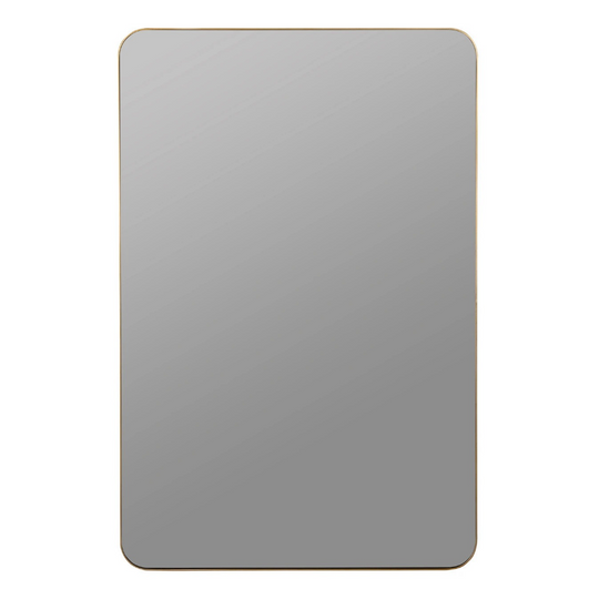Somerset Gold Metal Mirror, 23.75" x 36"