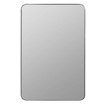 Ryne Silver Mirror, 24" x 36"