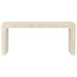 Abbott Stone Console Table, 72"W x 16"D x 32"H