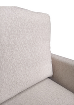 Ingrid 34" Chair, Shiitake/ Oatmeal