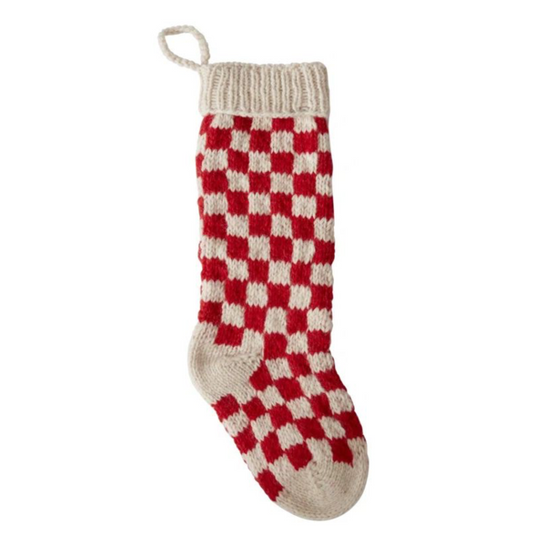 Damier Stocking, Red