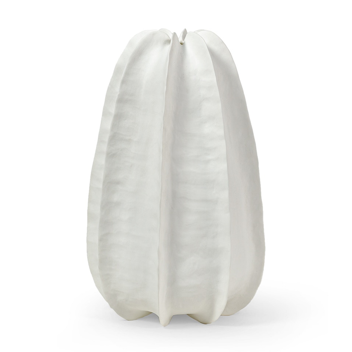 Keiko Vase - White, 17"H