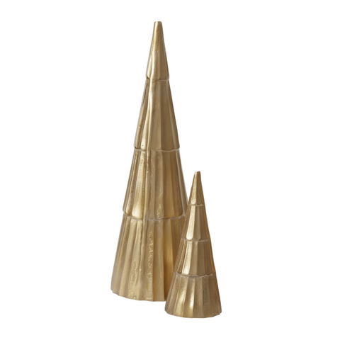 Cassel Christmas Tree, Gold, 2 Sizes