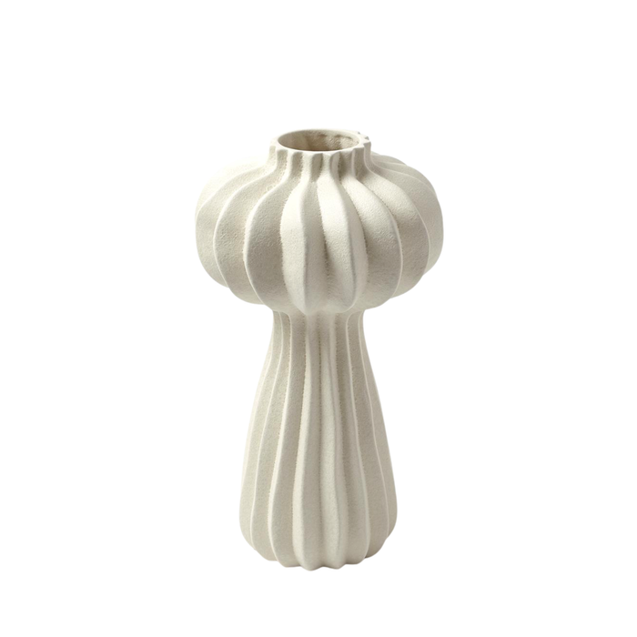 Lithos Vase, 12.75"H