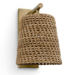 Green Oaks Sconce - Natural Antique Brass