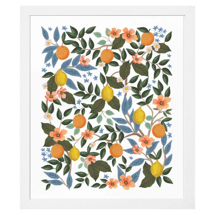 Citrus Grove Art Print, 11" x 14"