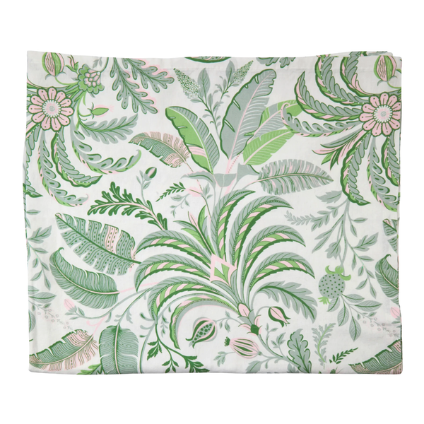 Palm Beach Green Linen Tablecloth