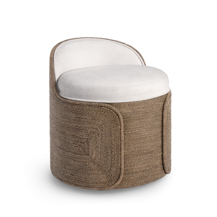 Berlin Swivel Stool, Walnut