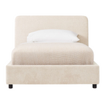 Calma Upholstered Twin Bed, Sand