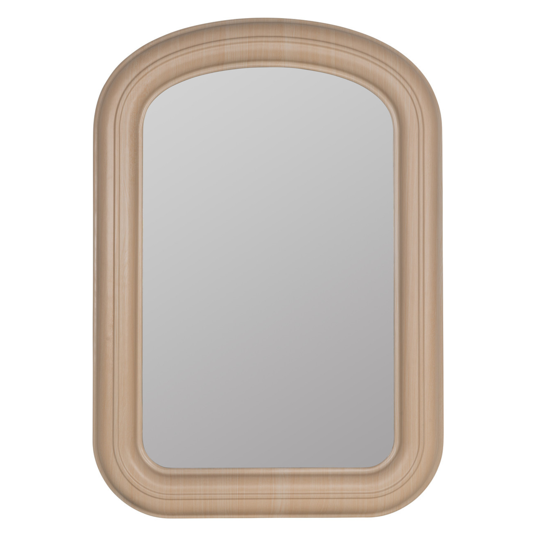 Phoebe Wall Mirror, Natural Oak, 40" x 28"