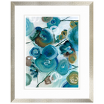 Sapphire Blooms II, 27" × 33"