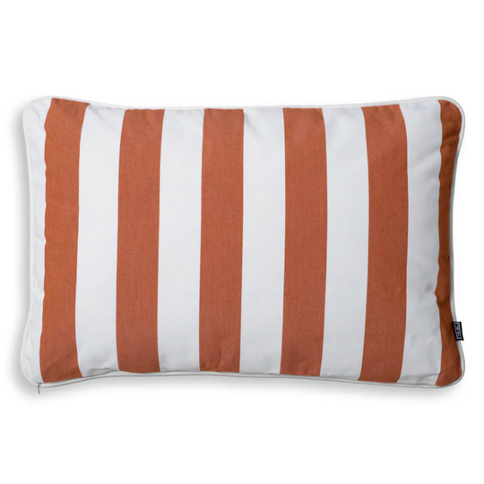 Florent Lumbar Outdoor Cushion, Orange, 23.62″ x 15.75″
