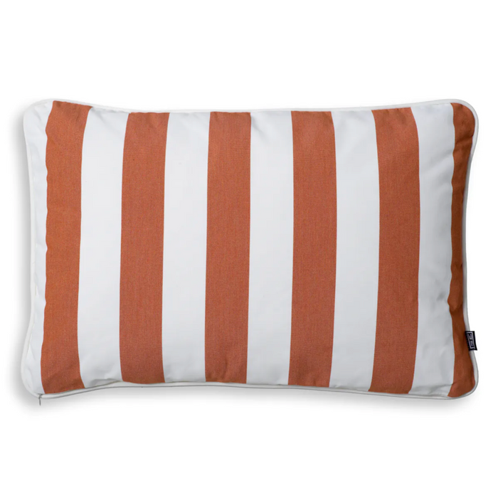 Florent Lumbar Outdoor Cushion, Orange, 23.62″ x 15.75″