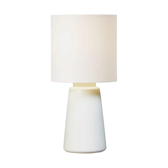 Vessel Medium Table Lamp, New White, 23"H