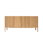Nell Sideboard, Light Oak, 63"W x 17.7"D x 29.5"H