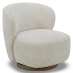 Utopia Sand, Swivel Armless Chair, Performance Fabric