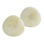 Stone Coaster Set of 2, White Onyx