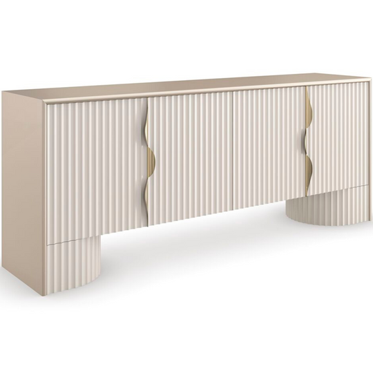 Corinthian Entertainment Console, 80"W x 17"D x 31.5"H