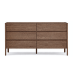 Nell Dresser, 6 Drawers, Latte, 63"W