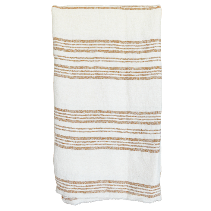 Sienna Ochre Oversized Throw, 56" x 96"