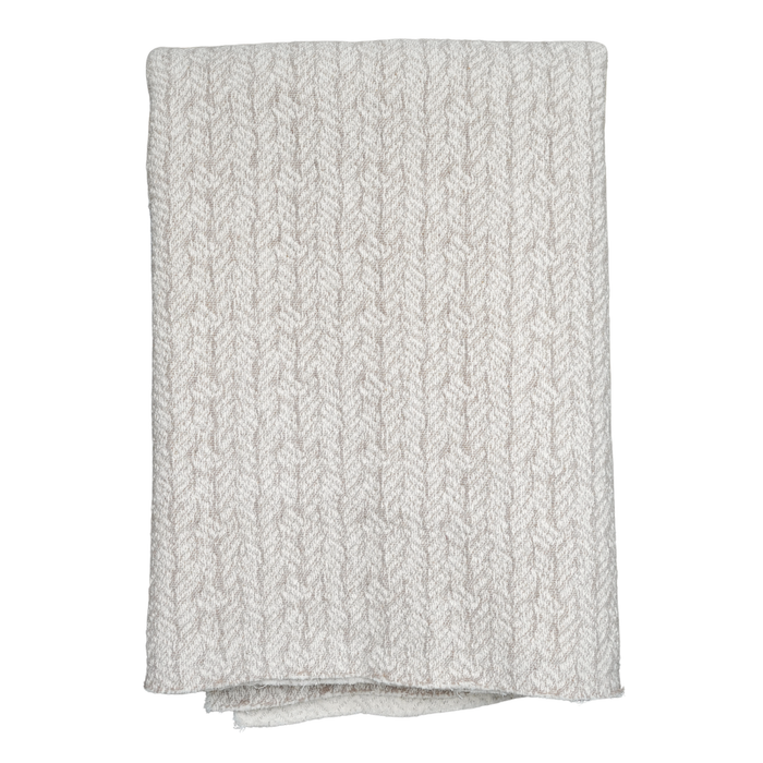 Crochet Bleach Oversized Throw, 44" x 96"