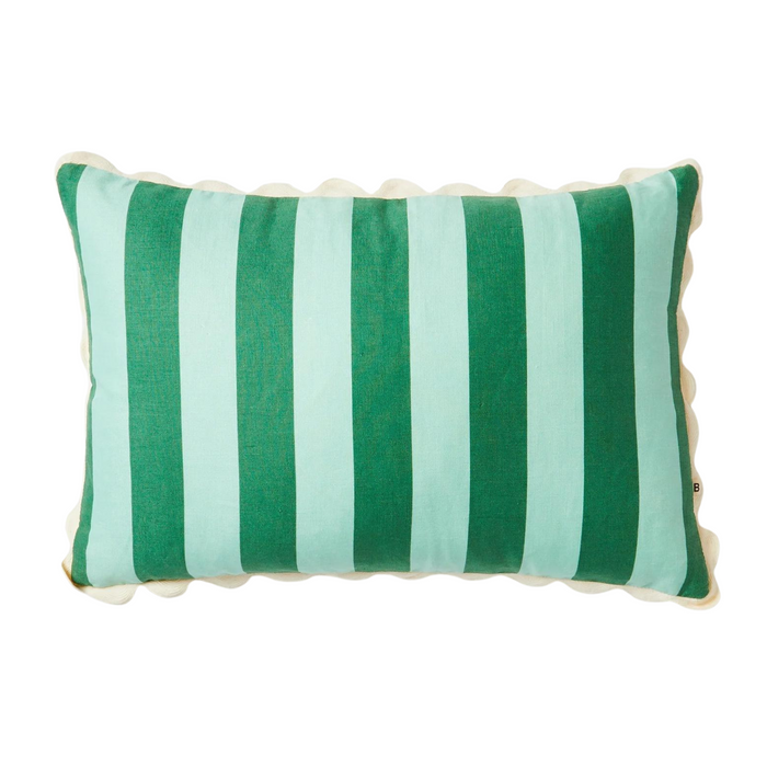 Bold Stripe Verde, 24” x 16”