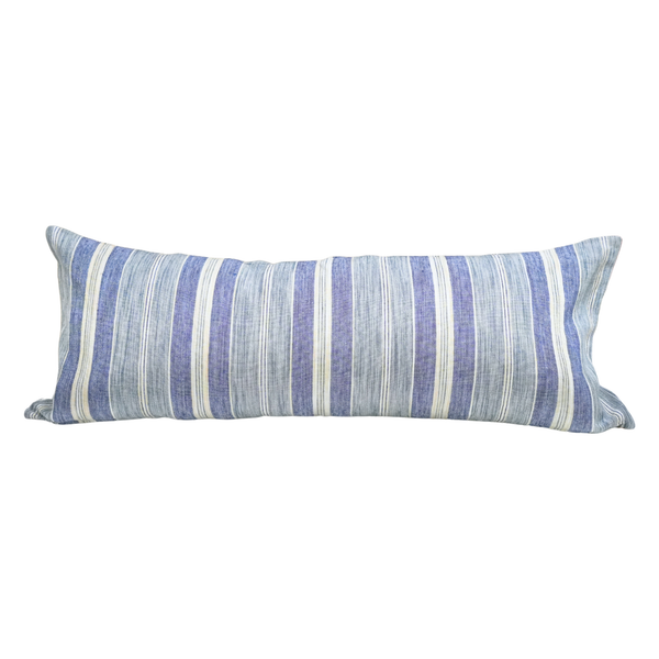 Seascape Pillow, Aqua 14" x 36"