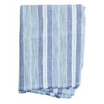 Seascape Aqua Oversized Throw, 55"W x 96"L