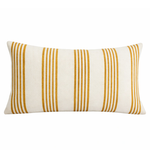 Runway Stripe Light (Lumbar) - Ochre, 16" x 32"