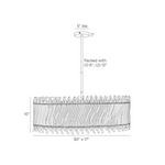 Cabrera Pendant, 30" W