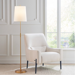 Beckham Classic Floor Lamp, Burnished Brass