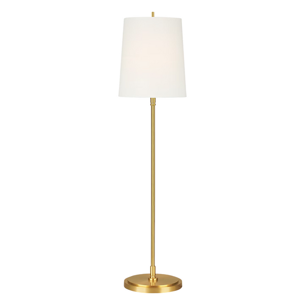 Beckham Classic Floor Lamp, Burnished Brass