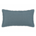 Lena Flange Lumbar - Lapis, 14" x 24"
