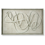Whitney Rattan Wall Decor, 72" W x 45" H