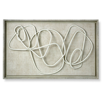 Whitney Rattan Wall Decor, 72" W x 45" H