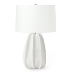 Keiko Table Lamp - White, 31"H