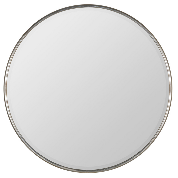Jensen Silver Wall Mirror, 34.5"