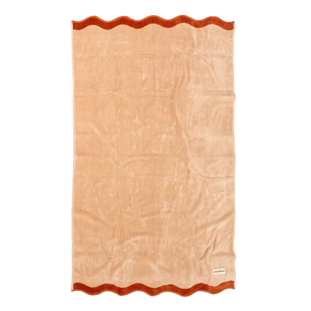 Beach Towel, Riviera Pink