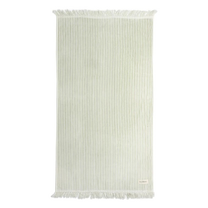 Beach Towel, Sage Stripe