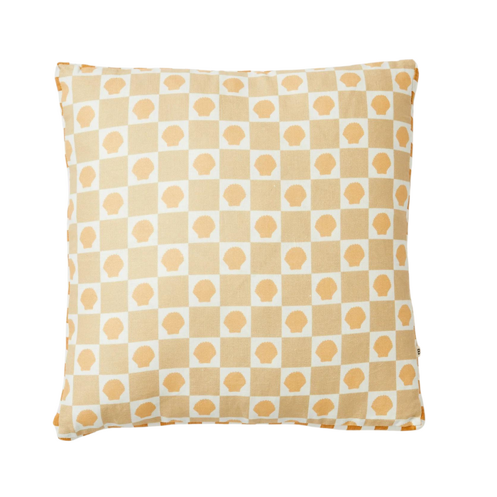 Shell Check Sand Pink, 24” x 24”