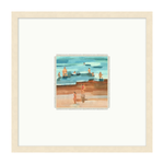 Beach Scenes 2, 20" W x 20" H