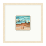 Beach Scenes 2, 20" W x 20" H