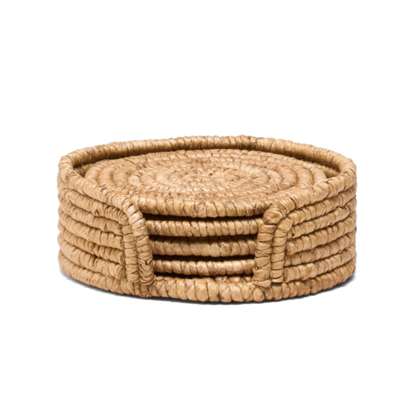 Carmelo Natural Coasters, S/4